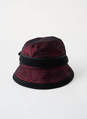 Chapeau rouge HORS SÉRIE pour femme seconde vue