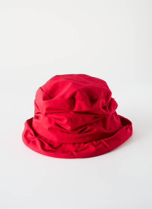 Chapeau rouge DERLY pour femme