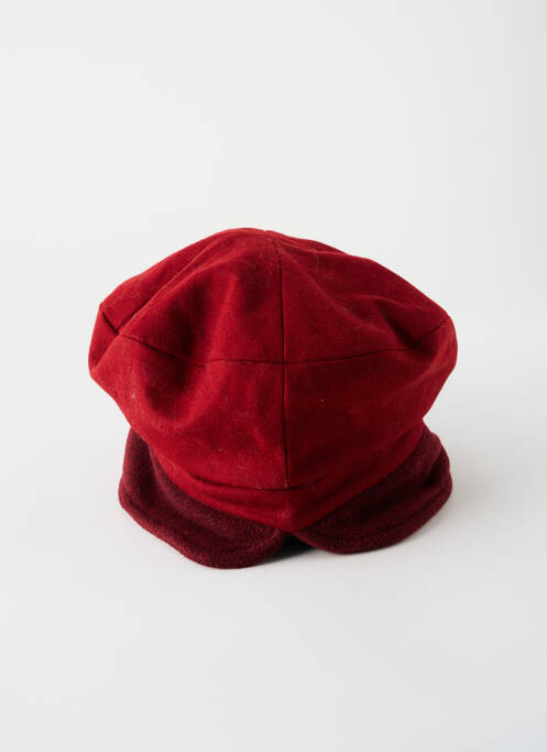Chapeau rouge LAURA RYNER pour femme