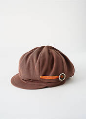 Casquette marron HORS SÉRIE pour femme seconde vue