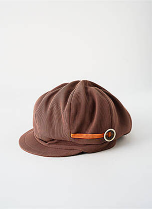 Casquette marron HORS SÉRIE pour femme