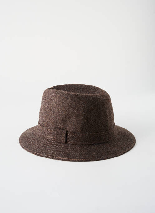 Chapeau marron CRAMBES pour homme