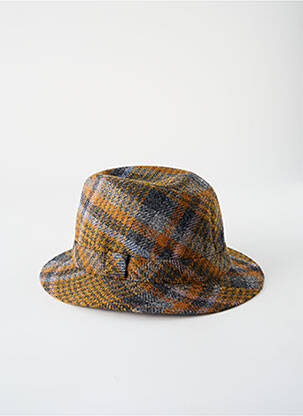 Chapeau imprimé fantaisie jaune CRAMBES homme
