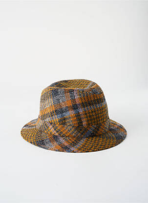 Chapeau imprimé fantaisie jaune CRAMBES homme