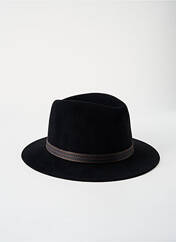 Chapeau noir CRAMBES pour homme seconde vue