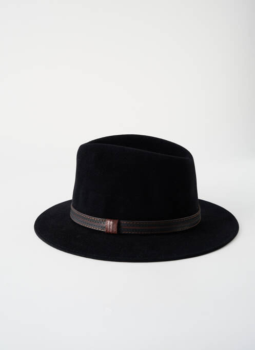 Chapeau noir CRAMBES pour homme