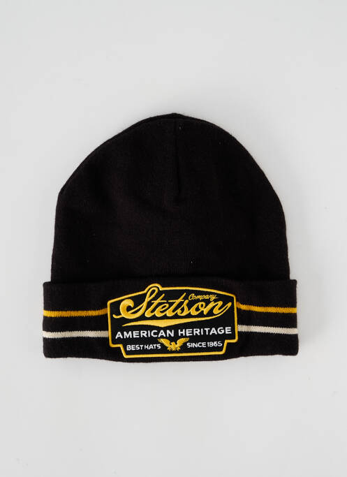 Bonnet noir STETSON pour homme