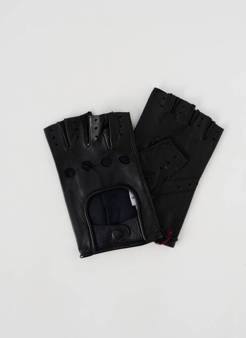 Mitaines noir AGNELLE pour femme