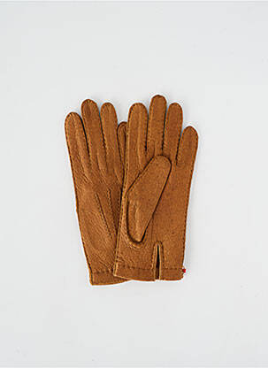 Gants beige ANDRE POUJADE femme