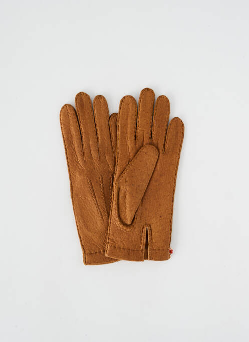 Gants beige ANDRE POUJADE pour femme