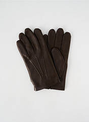 Gants marron AGNELLE pour homme seconde vue