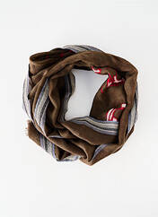Foulard marron PETRUSSE pour femme seconde vue