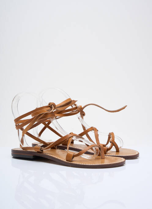 Tongs marron BOURJOIS pour femme