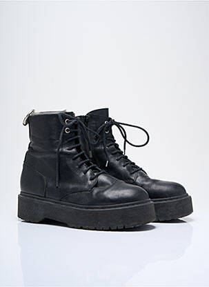 Bottines/Boots noir SANS MARQUE pour femme
