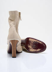 Bottines/Boots beige LA LIGNE NUMÉROTHÉE pour femme seconde vue