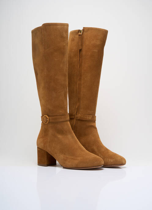 Bottes marron BOBBIES pour femme
