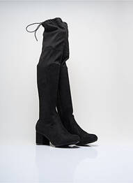 Cuissardes talon bottier talon de 4 à 6cm noir QUANTICLO femme