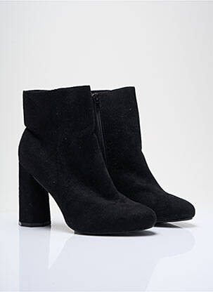 Bottines/boots talon bottier talon de 7 à 9cm noir QUANTICLO femme
