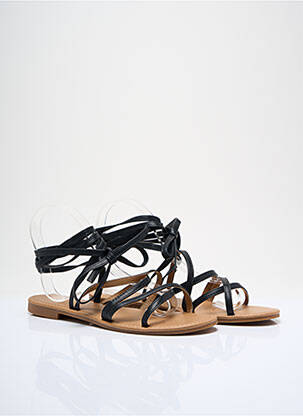 Sandales/Nu pieds noir KRUSH pour femme