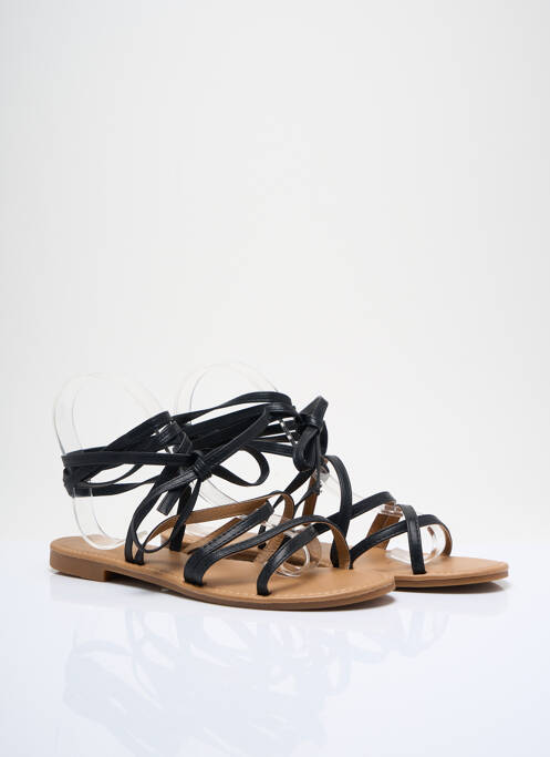 Sandales/Nu pieds noir KRUSH pour femme