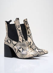 Bottines/Boots beige QUANTICLO pour femme seconde vue