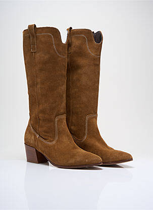 Bottes marron IKKS pour femme