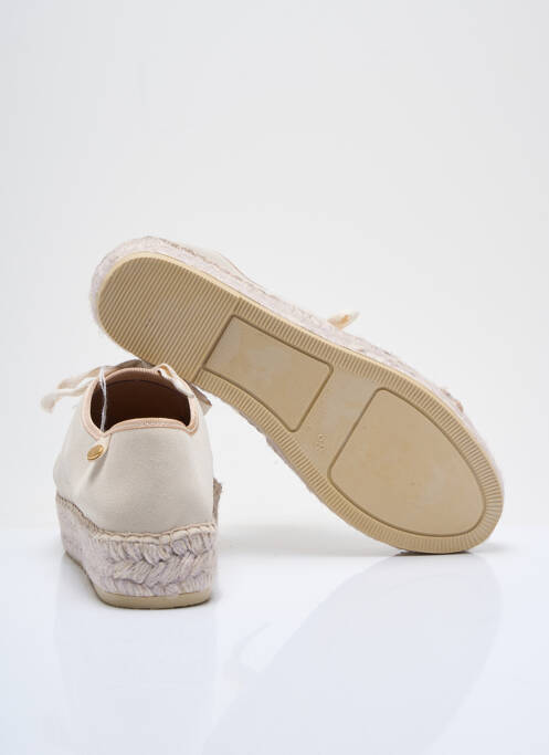 Espadrilles beige HEY MARLY pour femme