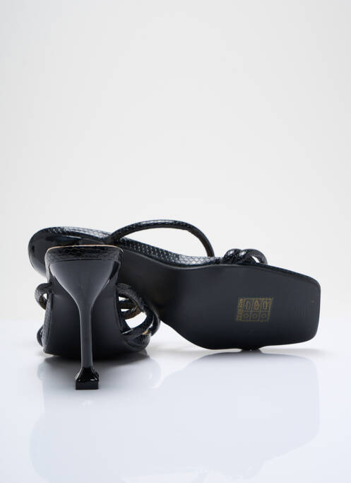 Tongs noir QUANTICLO pour femme