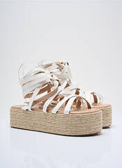 Espadrilles blanc QUANTICLO pour femme seconde vue