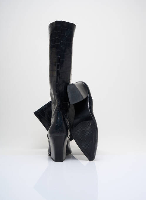 Bottes bout pointu talon de 7 à 9cm noir MANGO femme