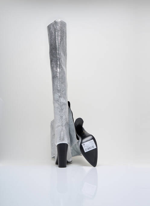 Cuissardes argent MORGAN pour femme