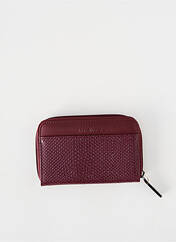 Portefeuille rouge MAC ALYSTER pour femme seconde vue