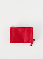 Portefeuille rouge SABRINA pour femme seconde vue