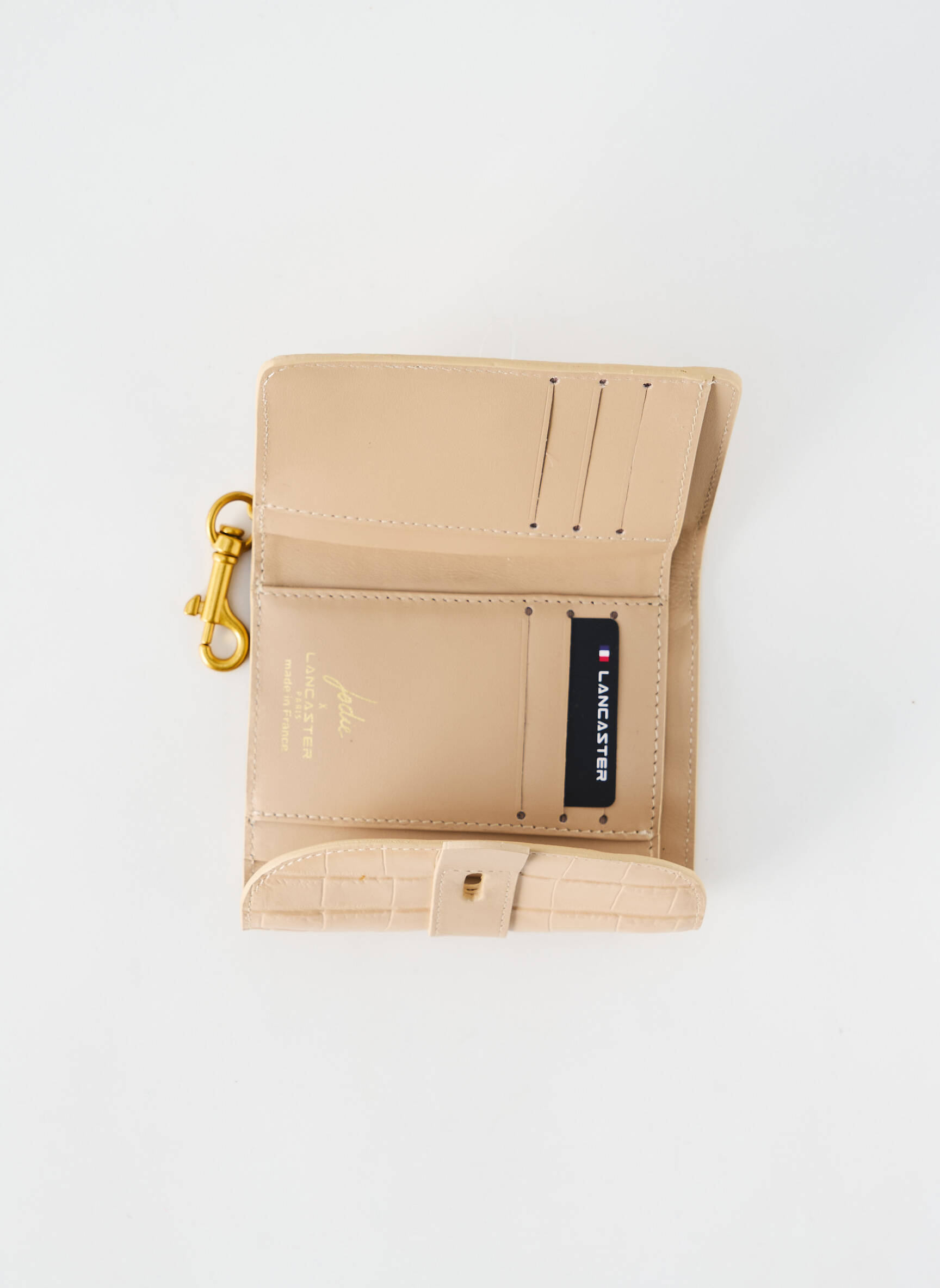 Portefeuille Clearance Portefeuille Lancaster Beige Sac Lancaster