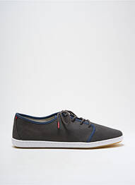 Baskets bout rond bout rond gris LAFEYT homme