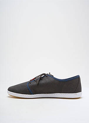 Baskets bout rond bout rond gris LAFEYT homme
