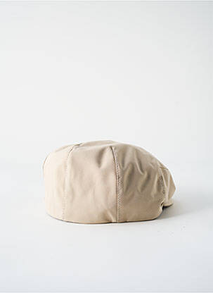 Casquette tissage popeline beige DERBY SPORT homme