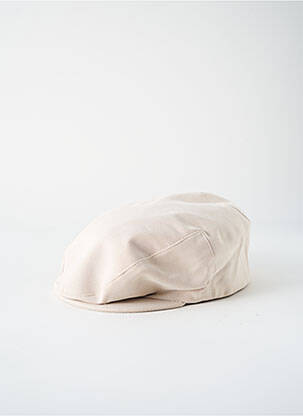 Casquette tissage peau de pêche beige DERBY SPORT homme