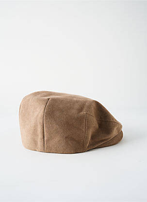 Casquette tissage peau de pêche marron DERBY SPORT homme