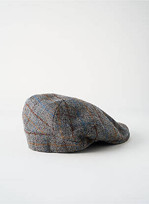 Casquette imprimé carreaux gris DERBY SPORT homme