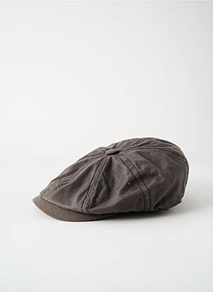 Casquette tissage popeline vert STETSON homme