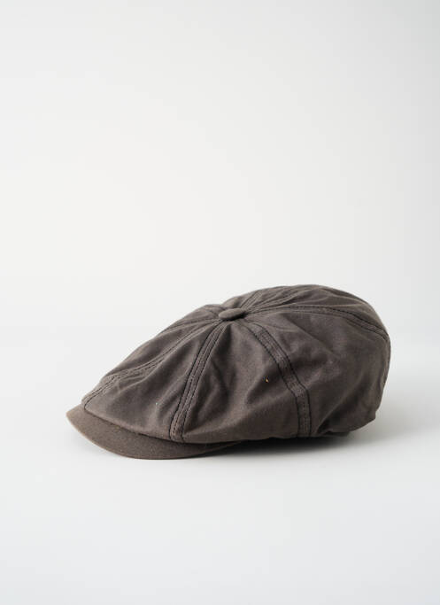 Casquette tissage popeline vert STETSON homme
