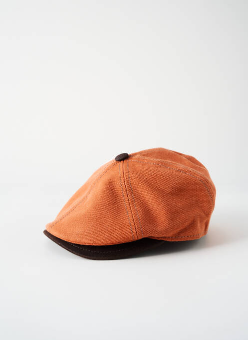 Casquette orange CRAMBES pour homme