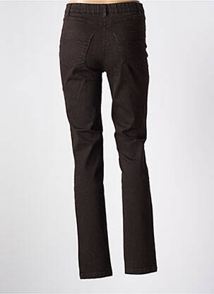 Pantalon slim poches marron KARTING femme
