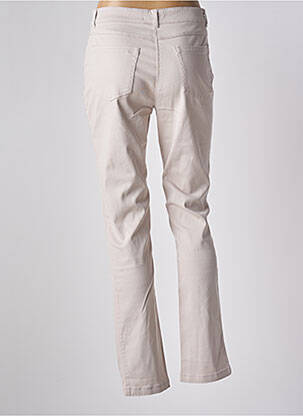 Pantalon slim poches beige ÉTYMOLOGIE femme