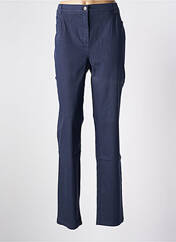 Pantalon droit bleu KARTING pour femme seconde vue