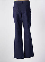 Pantalon droit bleu LEBEK pour femme seconde vue