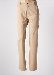 Pantalon slim beige COWEST pour femme seconde vue