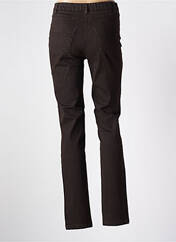 Pantalon slim marron KARTING pour femme seconde vue