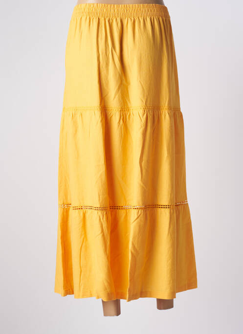 Jupe longue jaune ÉTYMOLOGIE pour femme